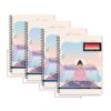 Eternera Premium A5 Notebook (Pack of 4) | Single Ruled | 140 x 215 mm | 160 Pages Each | Smooth Writing Paper | Durable Binding | Hybrid Matte/Gloss/UV Finish | Office, School & College Use