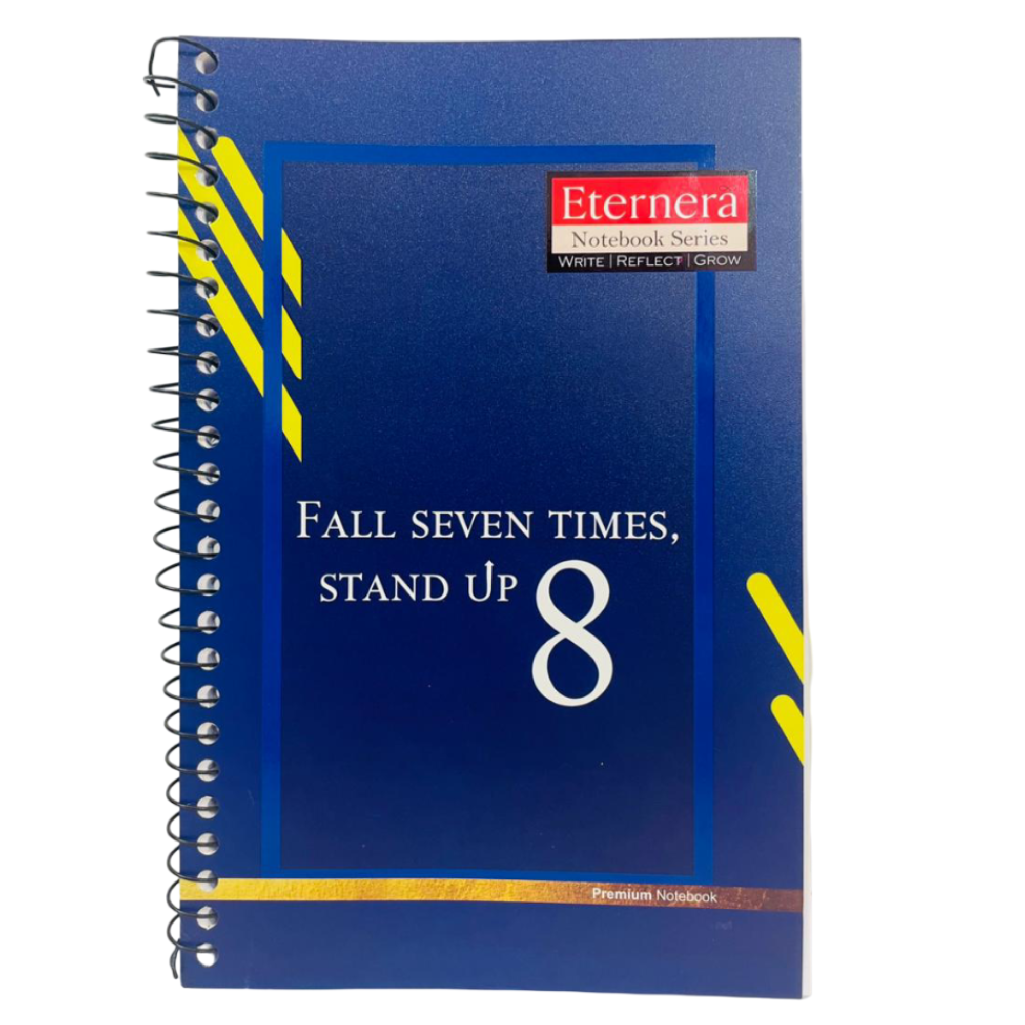 Eternera Spiral A5 Premium Notebooks (Pack of 4) | 140 × 215 mm | Smooth Single Ruled Pages | Durable Spiral Binding | Ideal for Office, School & Daily Use